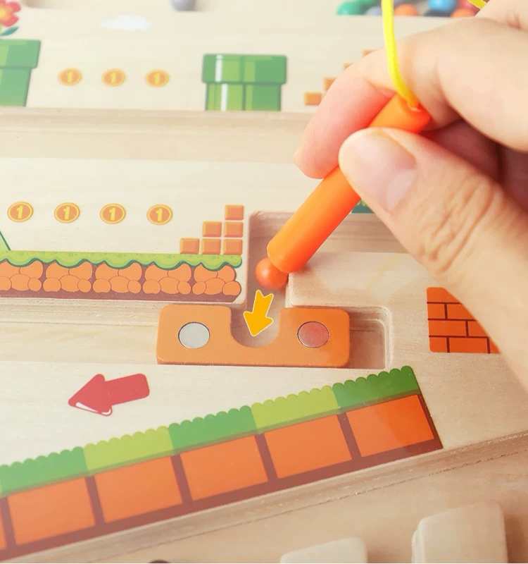 Stick, Shift, Solve - Magnetic Challenge Game