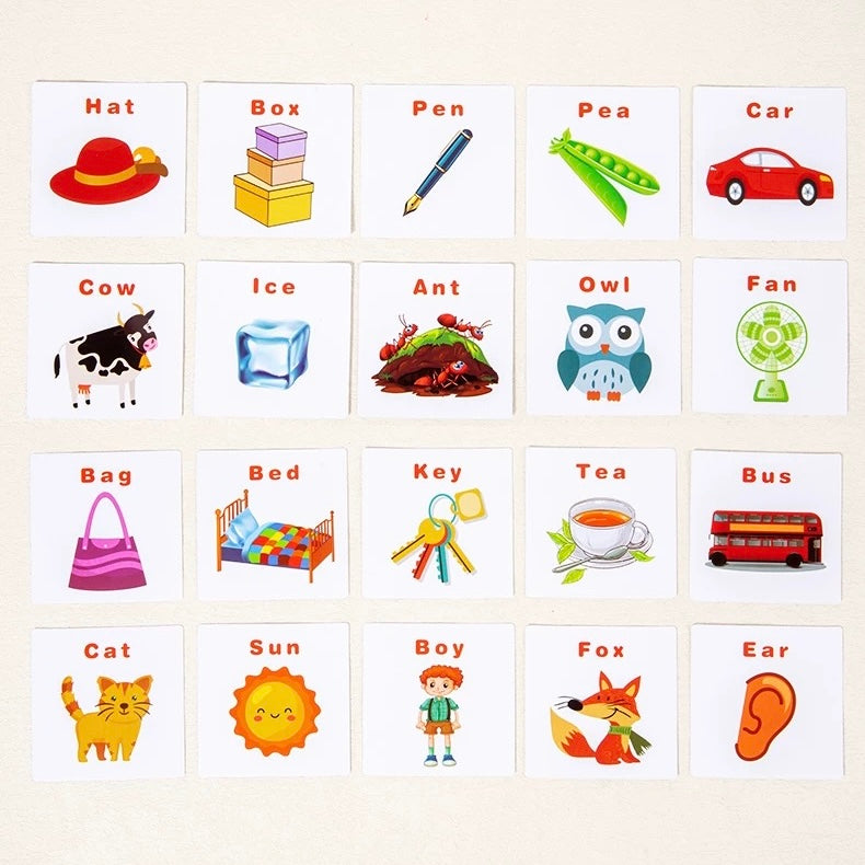 Stick, Shift, Match - Magnetic Alphabet Rocket Game