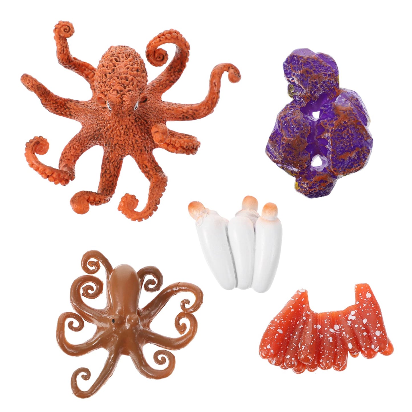 Life Cycle of an Octopus - Set of Figurines