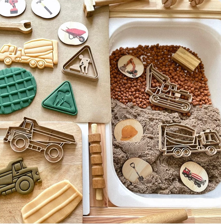 The Earth-movers Dough Cutters Set