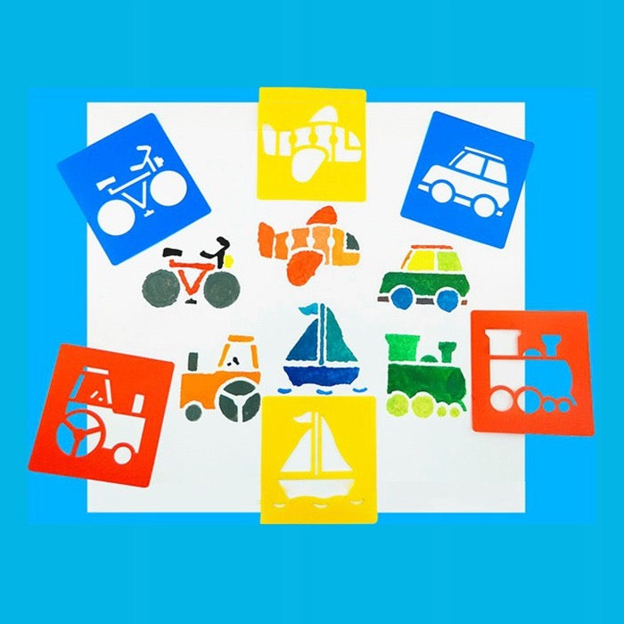 Stencils (Pack of 6) - Assorted Designs