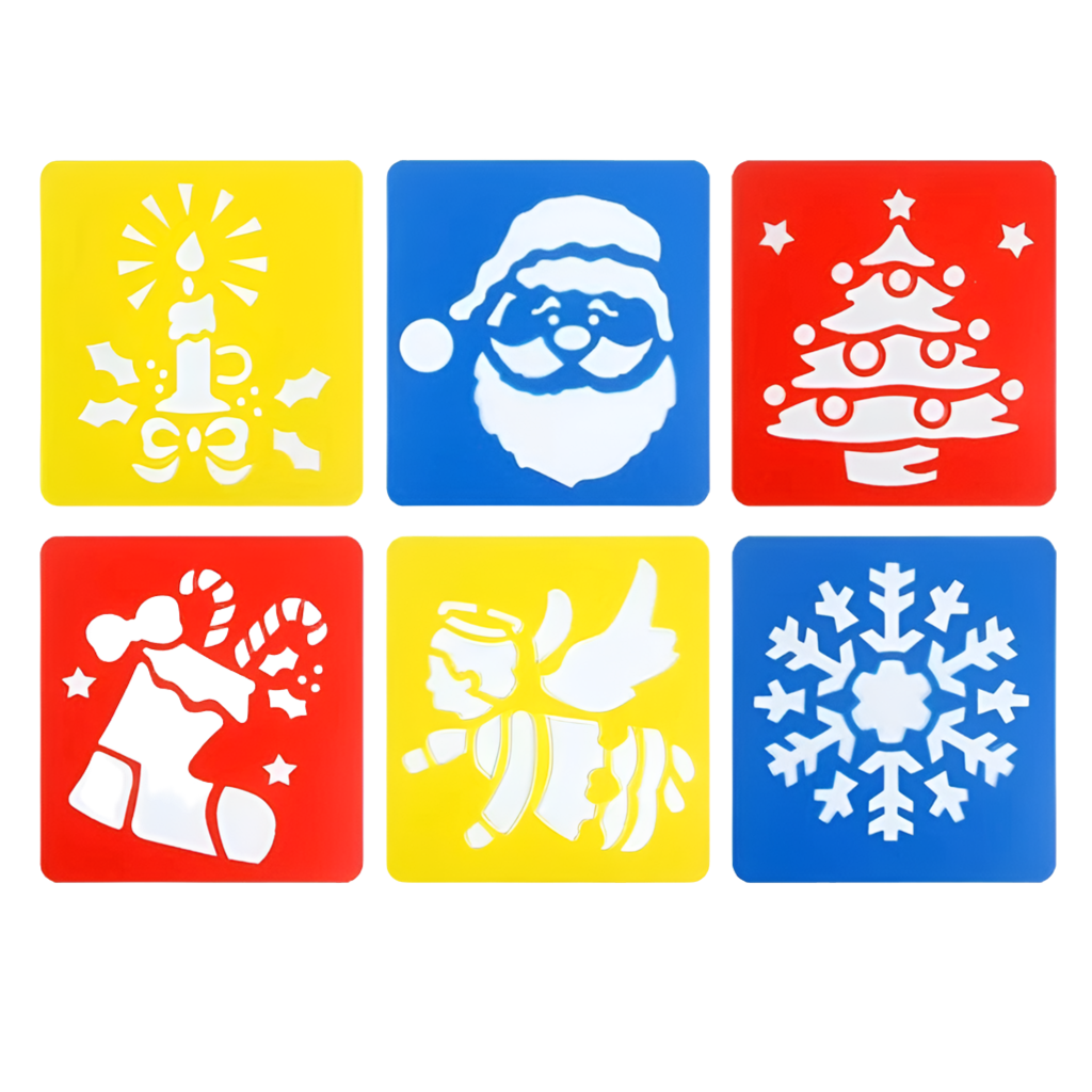 Stencils (Pack of 6) - Assorted Designs