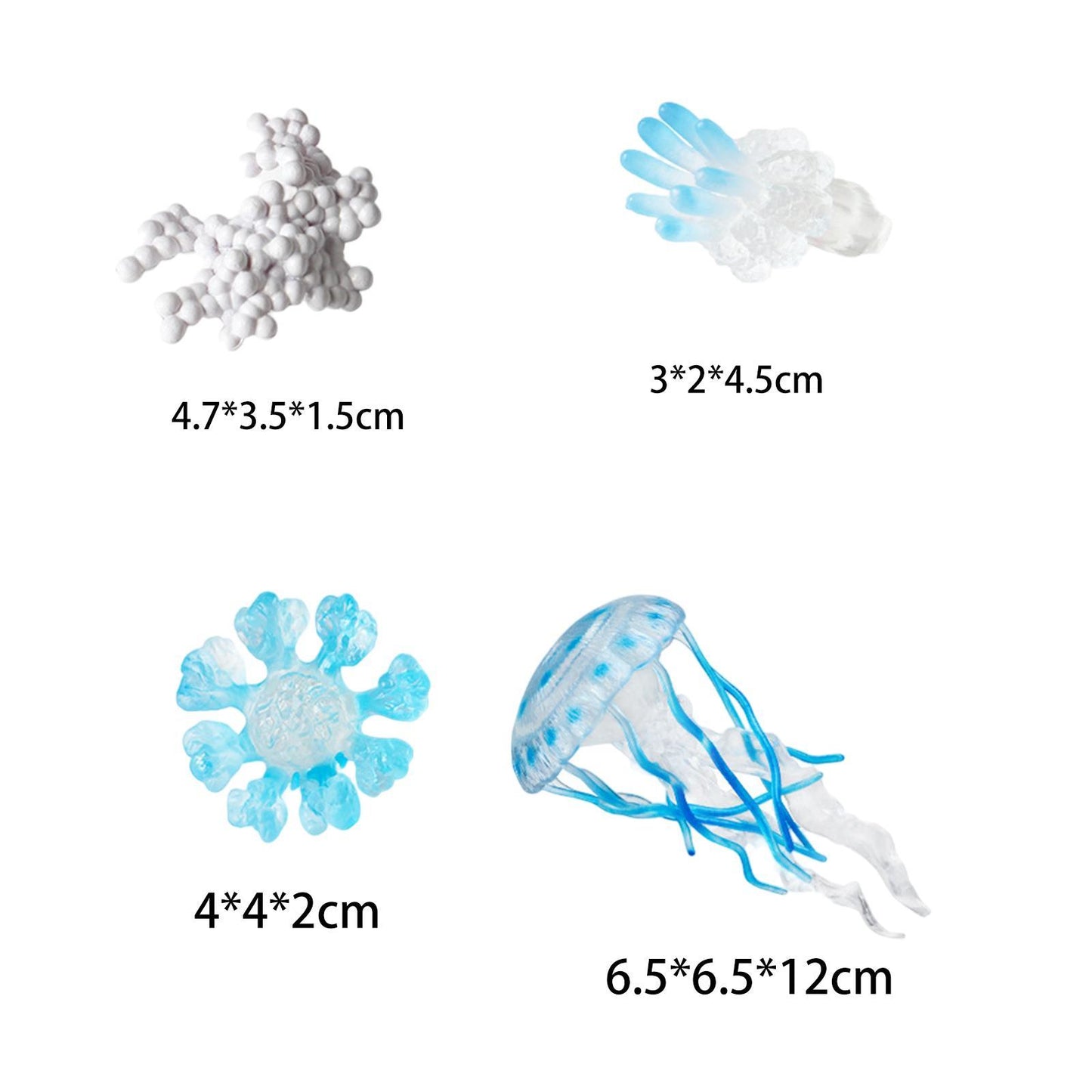 Life Cycle of a Jellyfish - Set of Figurines