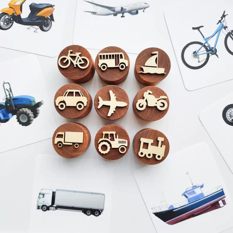 Things That Go Stamps Set