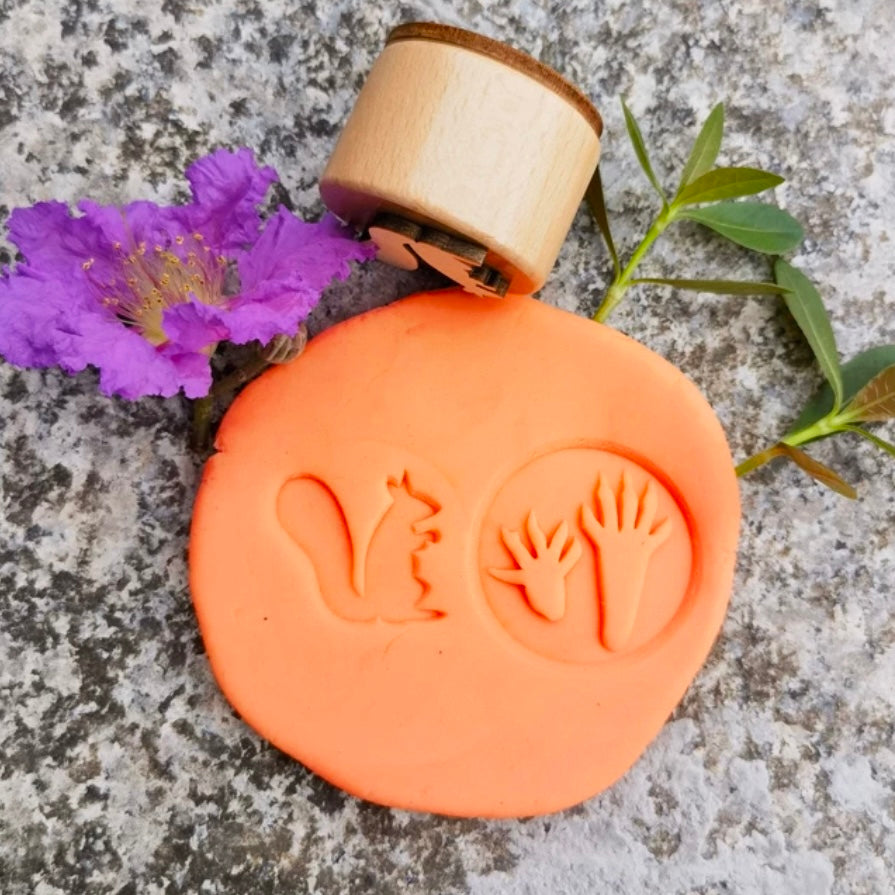 Animal Footprint Stamps - Set of 9