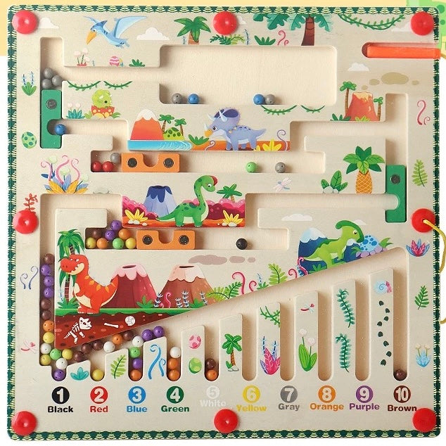 Stick, Shift, Solve: Magnetic Challenge Game - Assorted Designs
