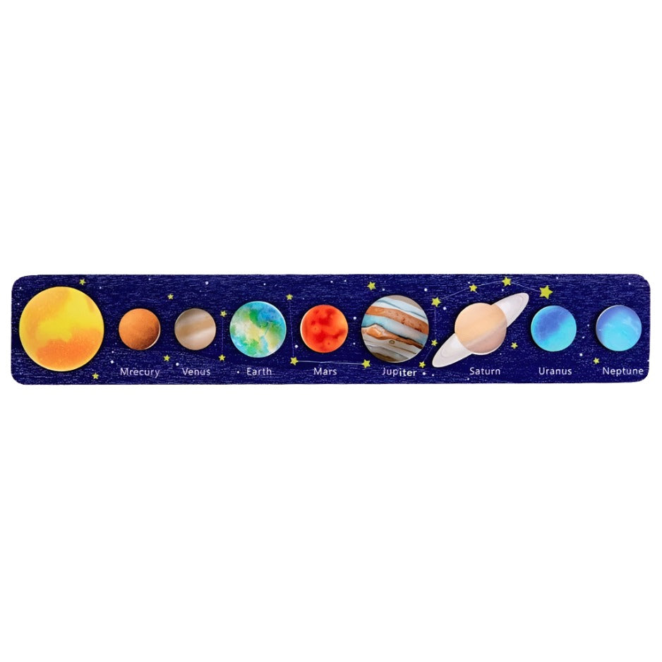 The Solar System Wooden Puzzle - Assorted Designs