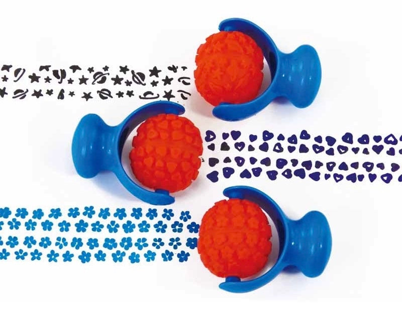 Ball Roller Stamps - Set of 3 - Galaxy