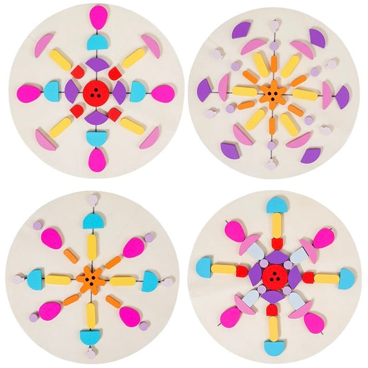 Beautiful Loose Parts: Shape Pieces for Creating Kaleidoscopic, Mandala Art Patterns