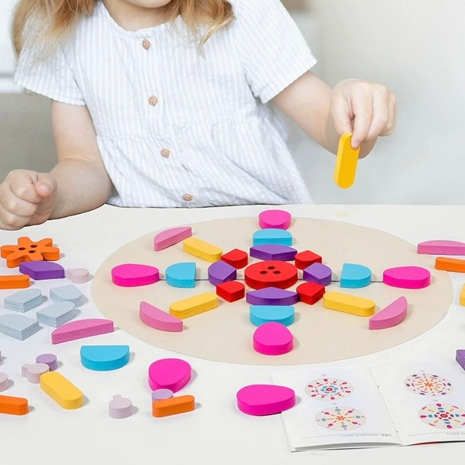 Beautiful Loose Parts: Shape Pieces for Creating Kaleidoscopic, Mandala Art Patterns