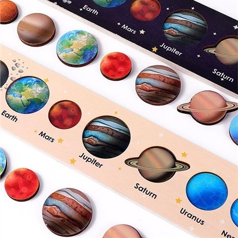 The Solar System Wooden Puzzle - Assorted Designs