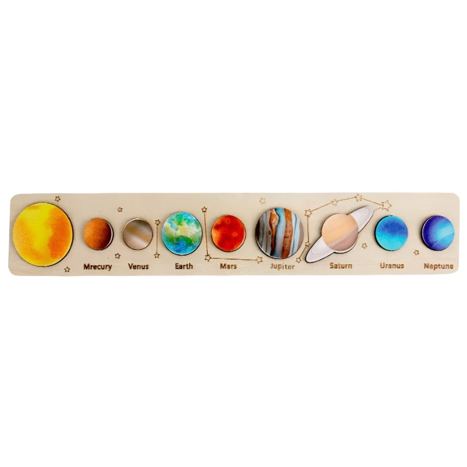 The Solar System Wooden Puzzle - Assorted Designs