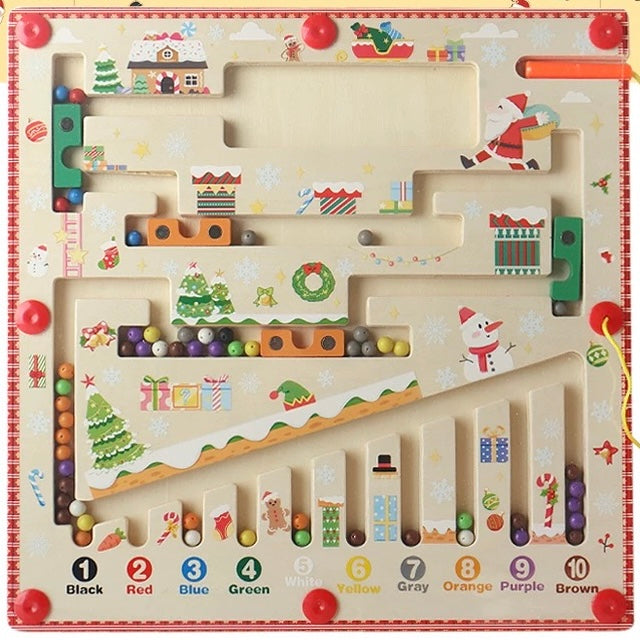 Stick, Shift, Solve: Magnetic Challenge Game - Assorted Designs