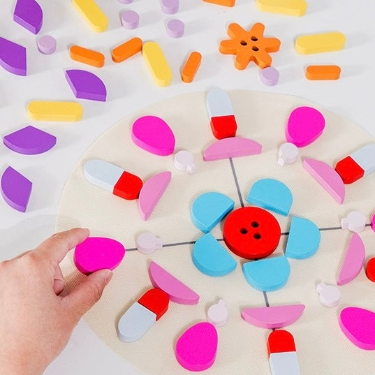 Beautiful Loose Parts: Shape Pieces for Creating Kaleidoscopic, Mandala Art Patterns