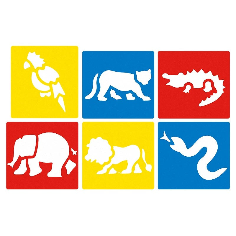 Stencils (Pack of 6) - Assorted Designs