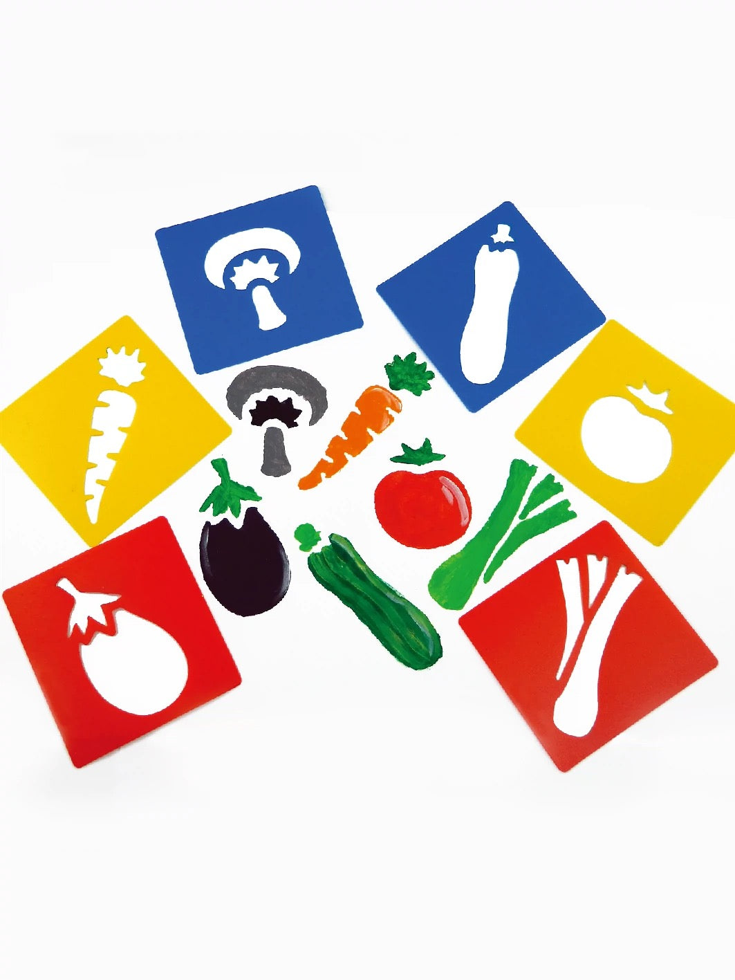 Stencils (Pack of 6) - Assorted Designs
