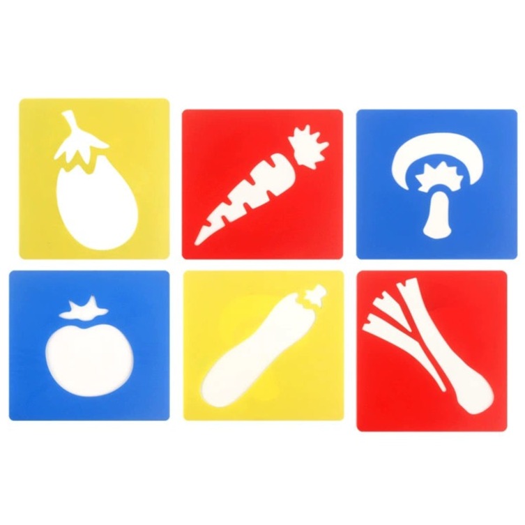 Stencils (Pack of 6) - Assorted Designs