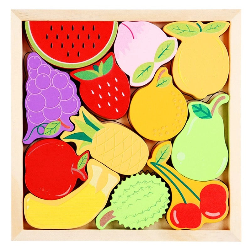 Wooden Puzzle Set - Assorted Designs