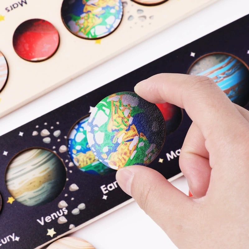 The Solar System Wooden Puzzle - Assorted Designs