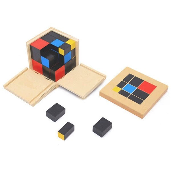 Montessori Trinomial Cube