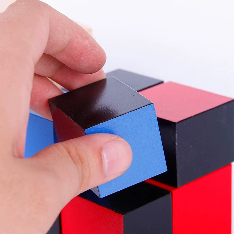 Montessori Trinomial Cube