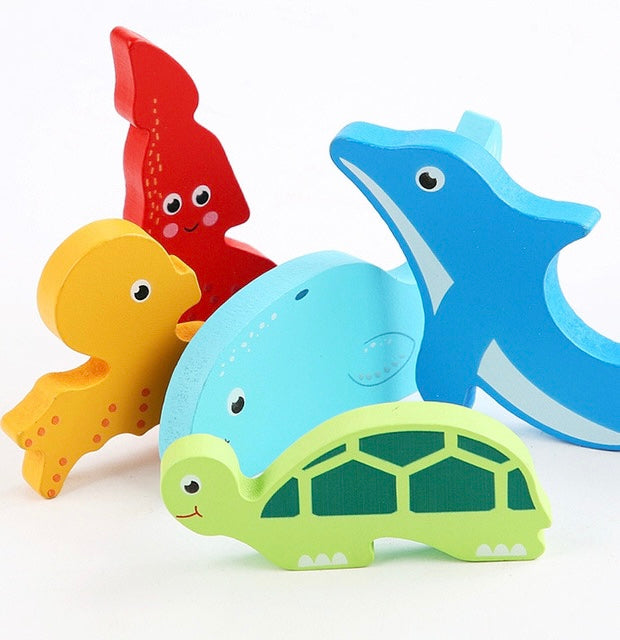 Wooden Puzzle Set - Assorted Designs
