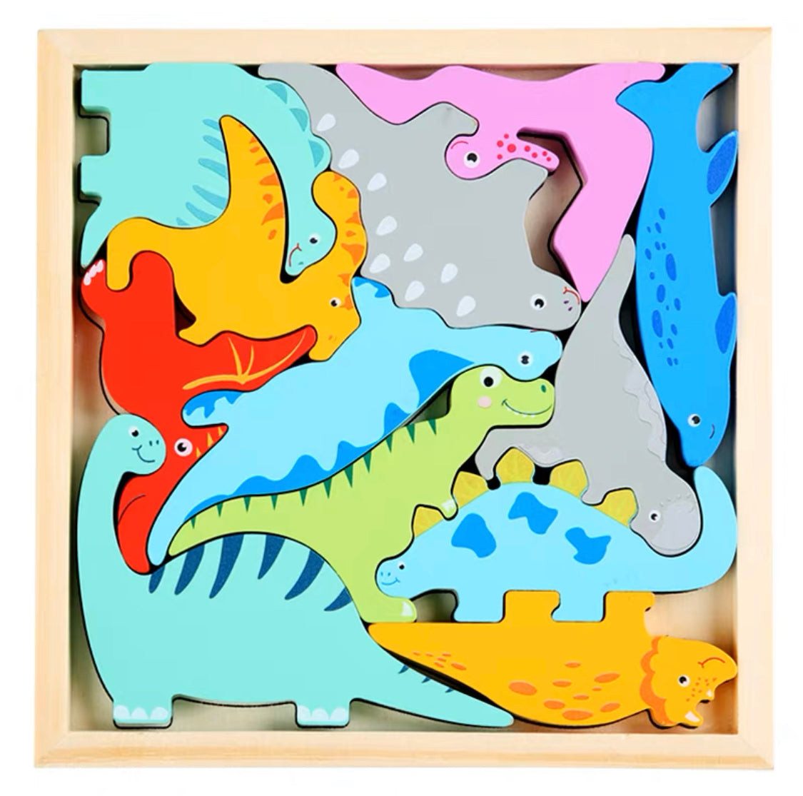 Wooden Puzzle Set - Assorted Designs