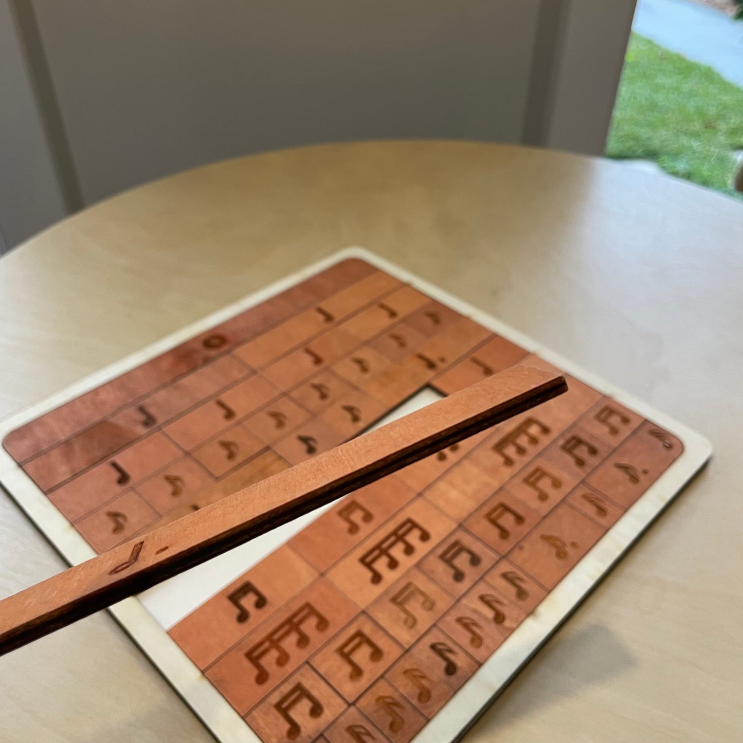 Music Fraction Bars, Notes and Rests Puzzle