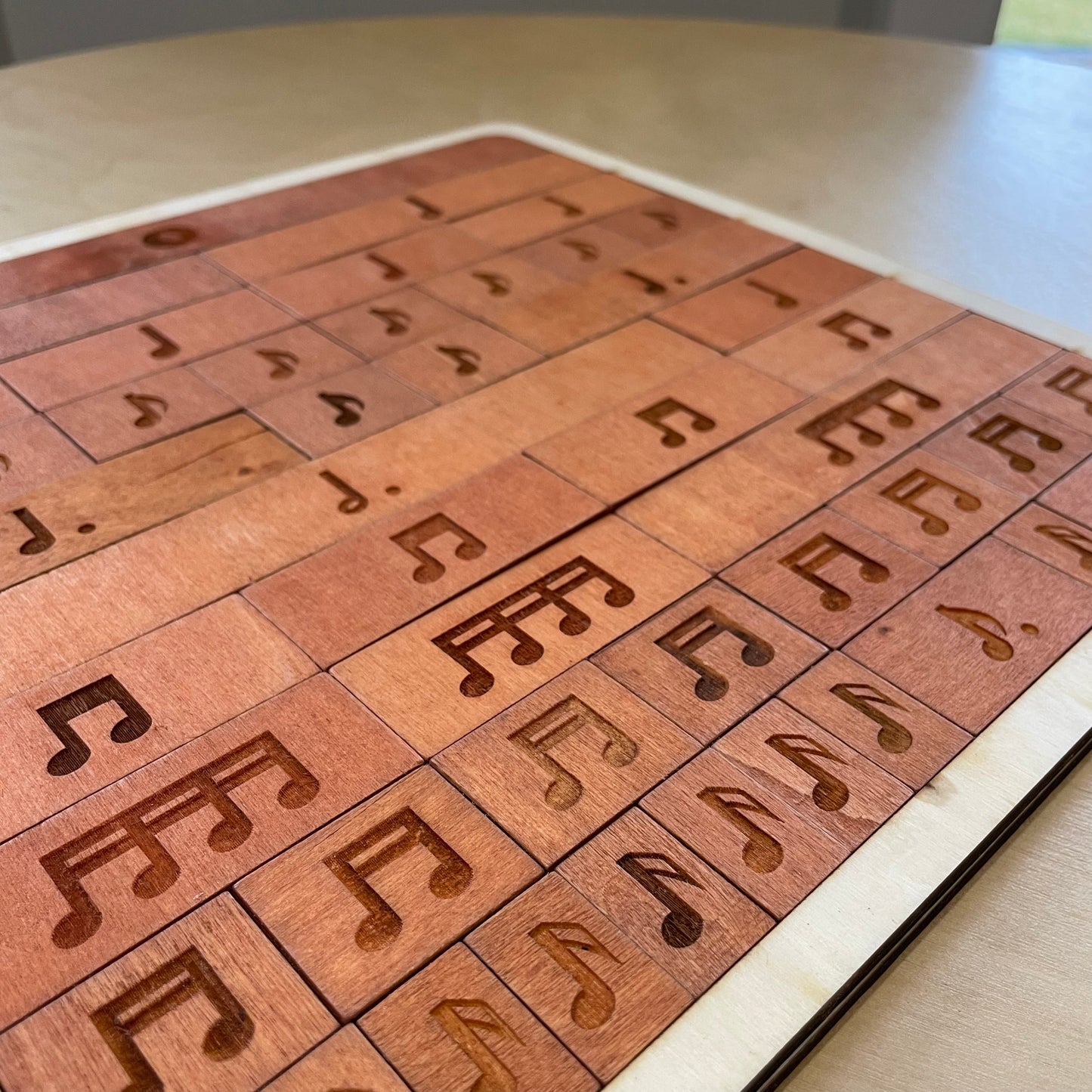 Music Fraction Bars, Notes and Rests Puzzle