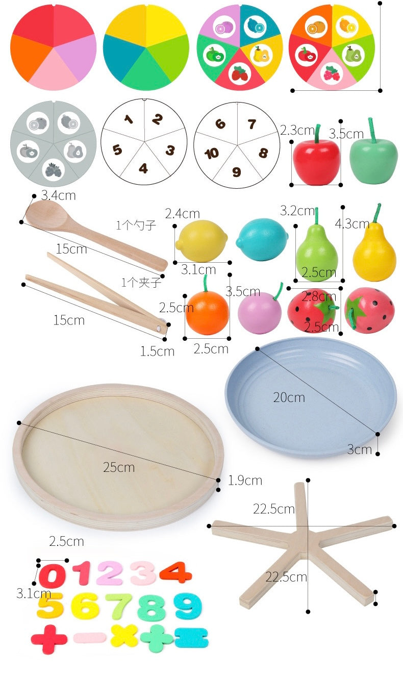 Wooden Fruit Platter