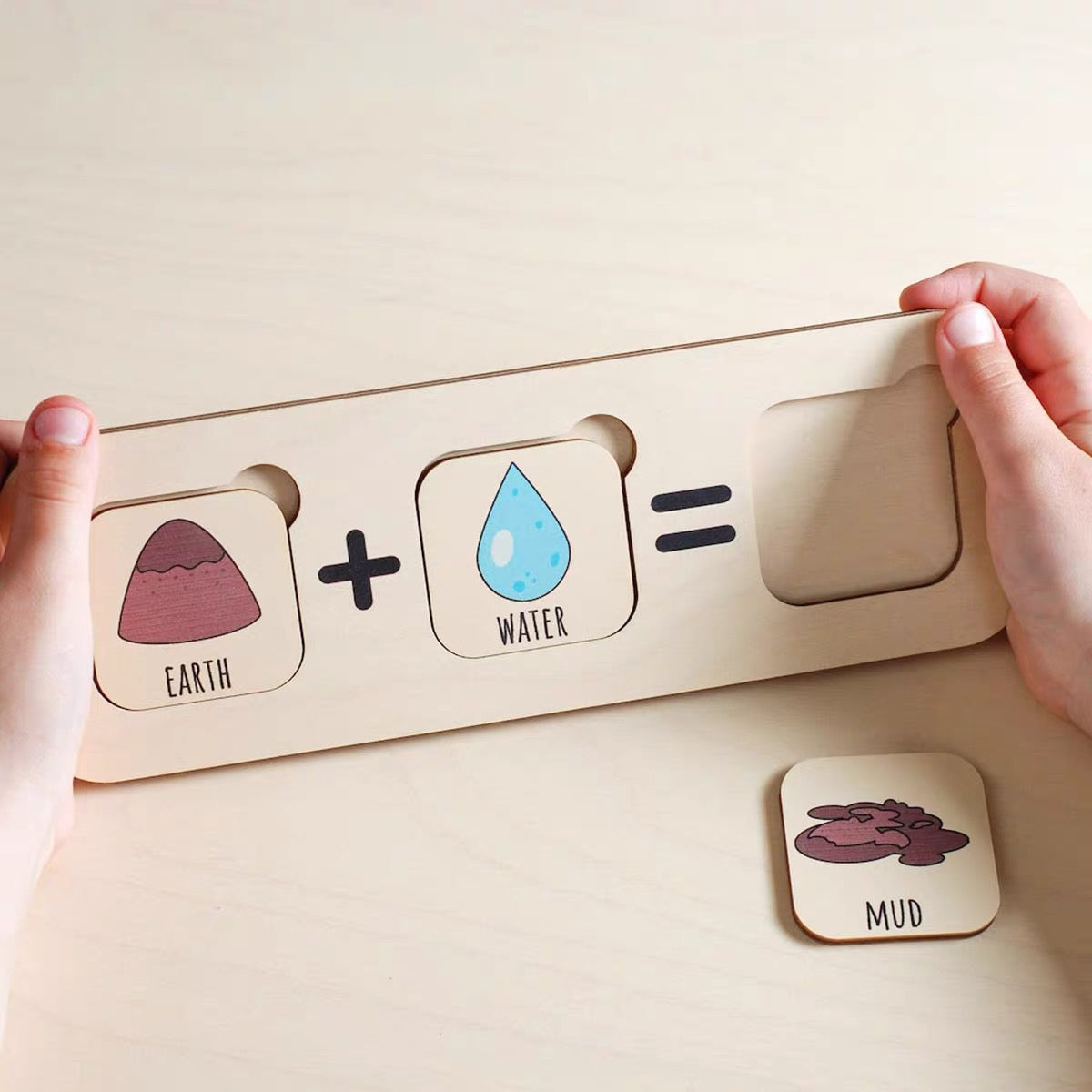 Mineral Elements Build-up Cognition Puzzle