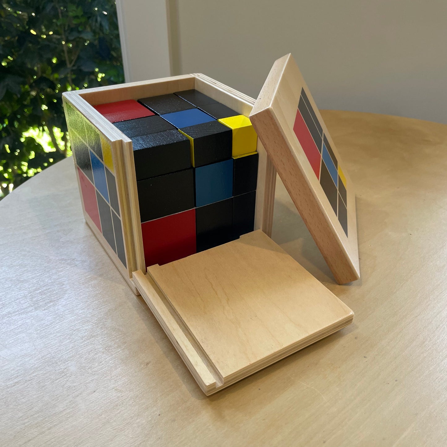 Montessori Trinomial Cube