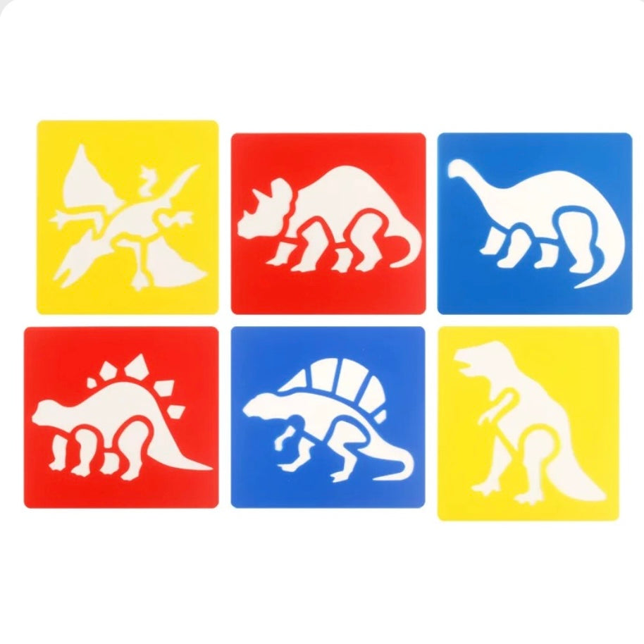 Stencils (Pack of 6) - Assorted Designs