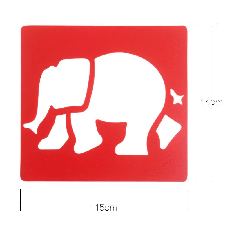 Stencils (Pack of 6) - Assorted Designs
