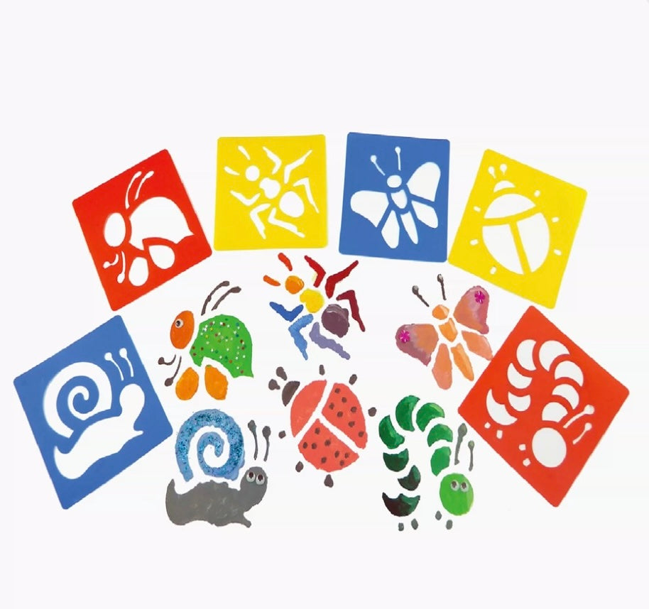Stencils (Pack of 6) - Assorted Designs