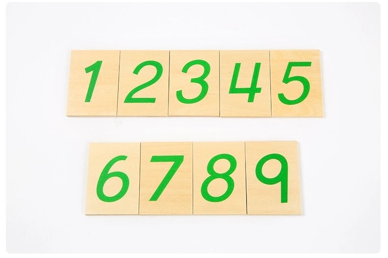 Montessori Wooden (Place Value) Number Cards (1-9000)