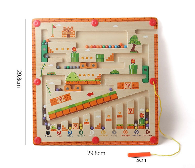 Stick, Shift, Solve - Magnetic Challenge Game