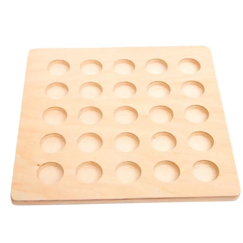 Montessori Wooden Peg Board