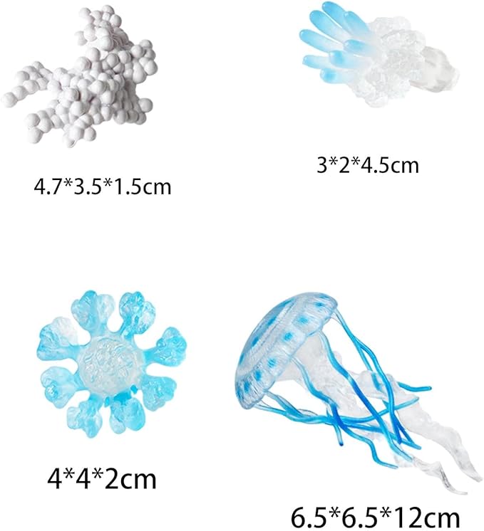 Life Cycle of a Jellyfish - Set of Figurines