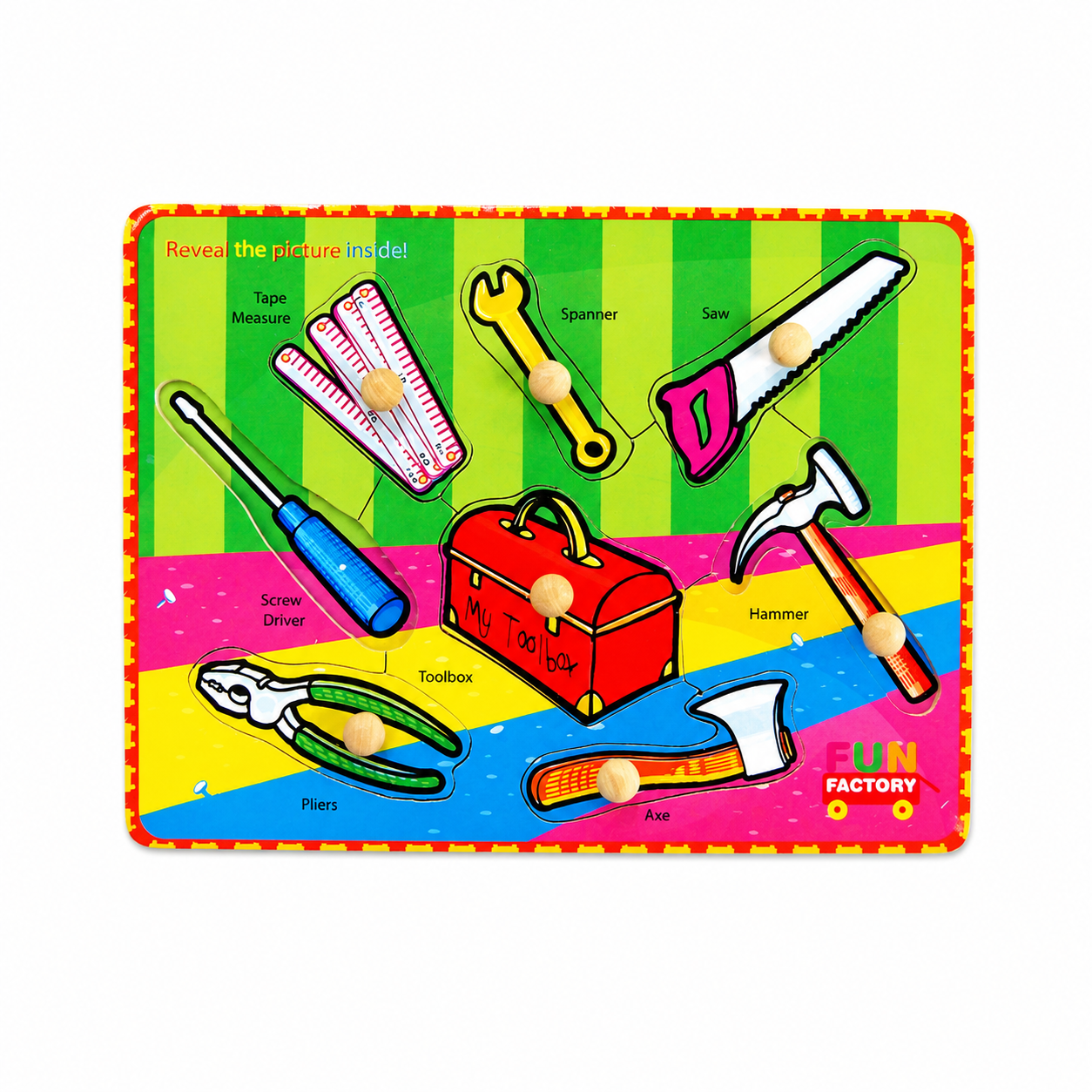 Handy Helpers Wooden Peg Puzzle