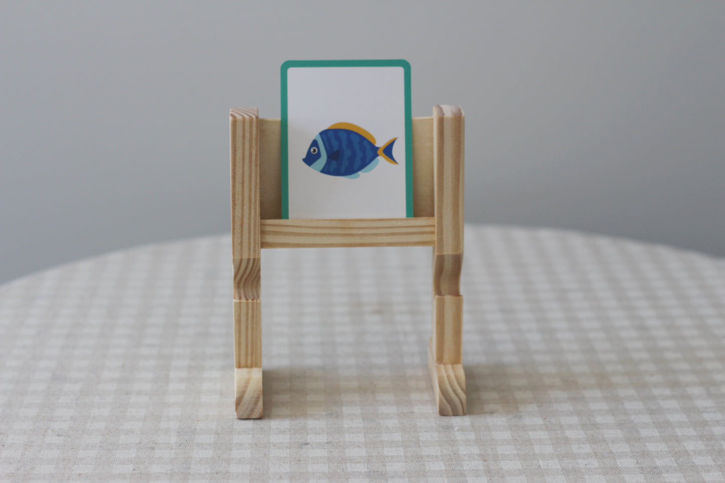 Spin-and-Read Word Builder Blocks with Flashcards