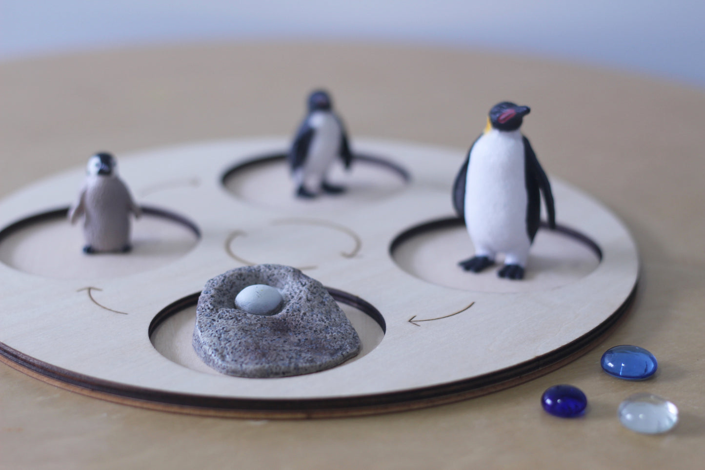 Life Cycle of a Penguin - Set of Figurines