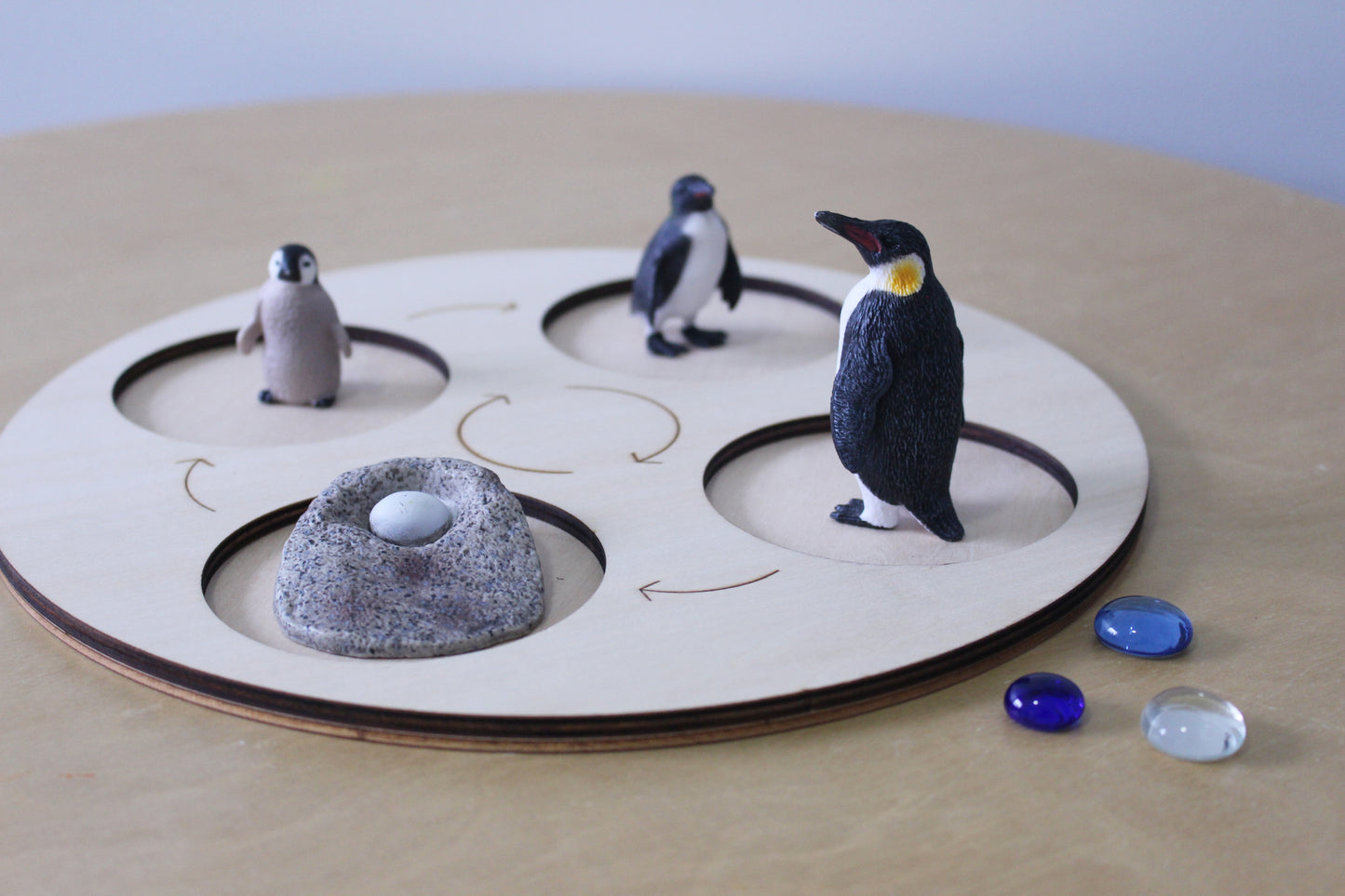 Life Cycle of a Penguin - Set of Figurines