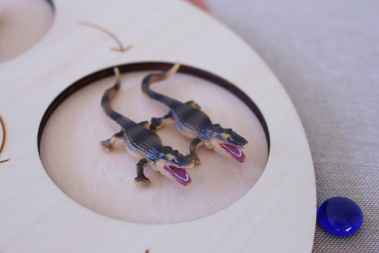 Life Cycle of a Crocodile - Set of Figurines