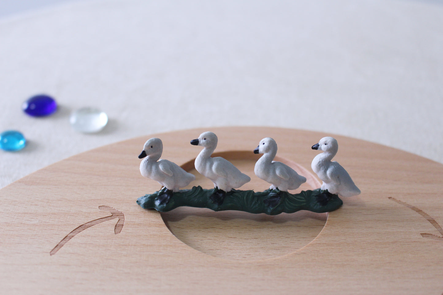 Life Cycle of a Swan - Set of Figurines