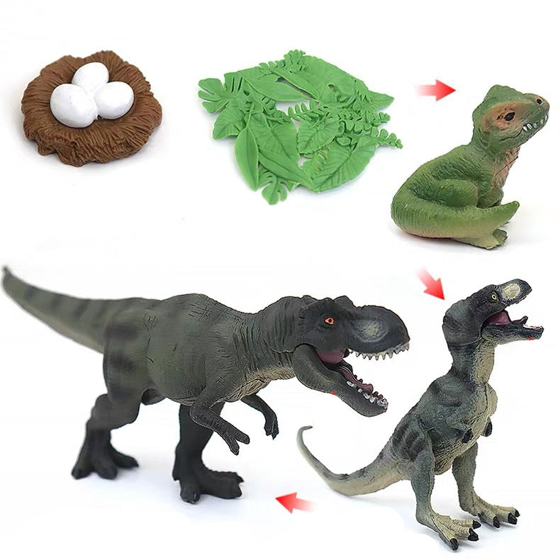 Life Cycle of a T-Rex - Set of Figurines