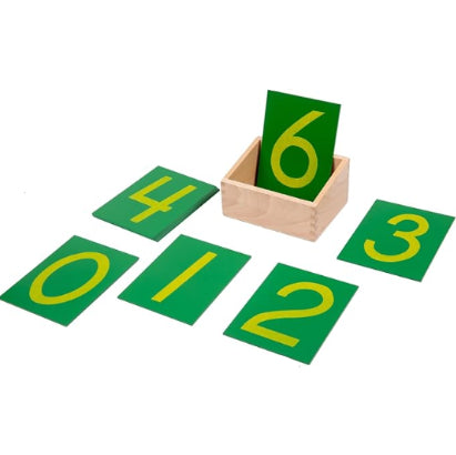 Montessori Sandpaper Numerals