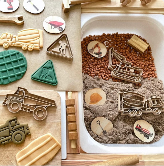 The Earth-movers Dough Cutters Set