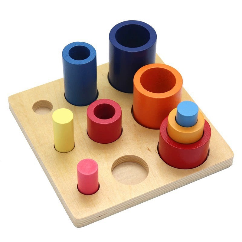 Montessori 3D Sorting & Nesting Board