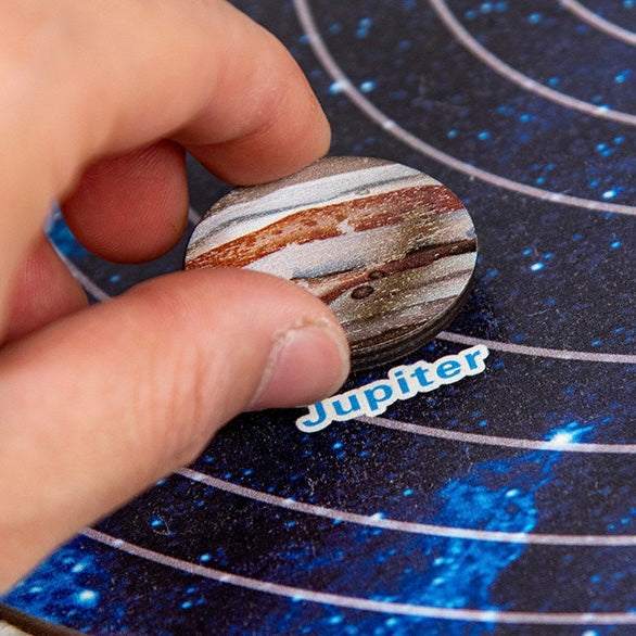 The Solar System Wooden Puzzle